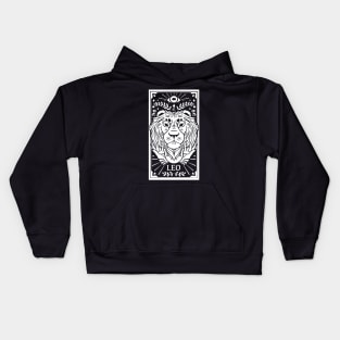 Leo - Tarot Style Kids Hoodie